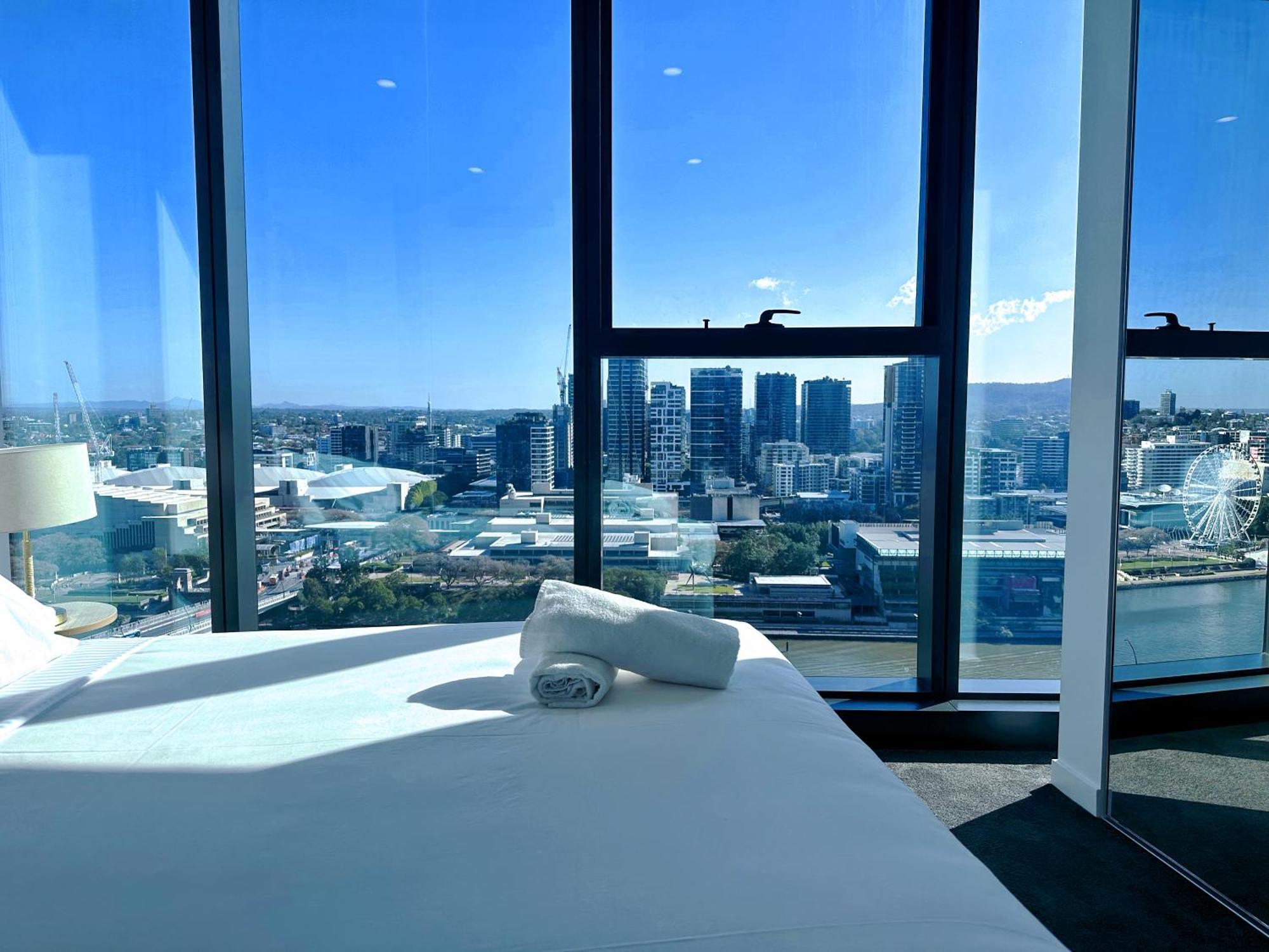 Brisbane Riverfront Oasis 2Bed Panoramic Riverview 외부 사진