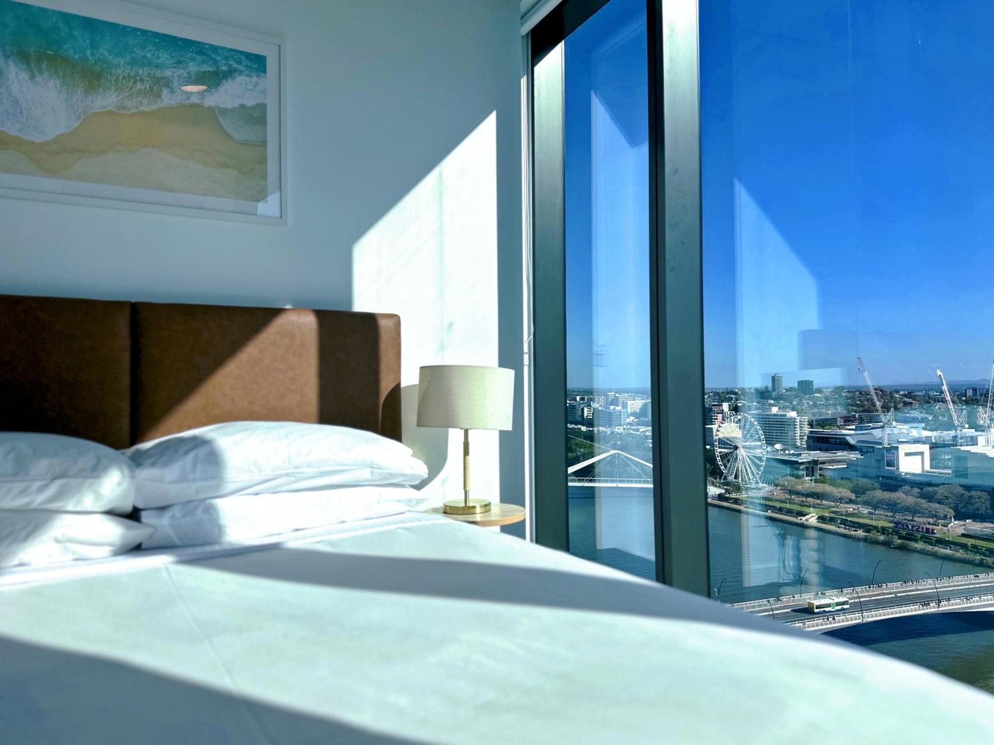 Brisbane Riverfront Oasis 2Bed Panoramic Riverview 외부 사진